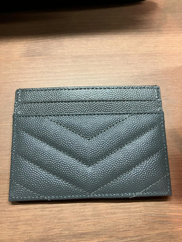 YSL Card Case (grey)